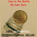 Folding Coin 50 cent Euro / Magic Coin in Bottle 50 cent Euro