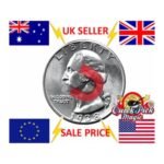 STRONG MAGNETIC US QUARTER DOLLAR MAGIC TRICK COIN / 25 CENT MAGNETIC PK COIN