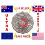 SUPER STRONG MAGNETIC 50 CENT AUSTRALIAN COIN MAGIC AUD 50c MAGIC TRICK COIN