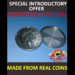 10P EXPANDED SHELL COIN / MADE FROM REAL COINS